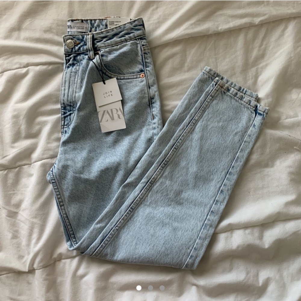 NWT zara mom jeans